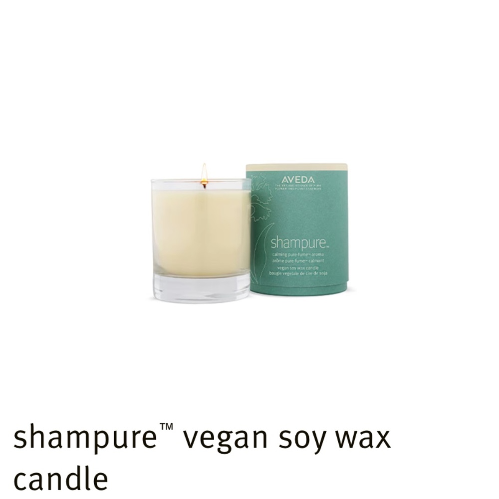 shampure™ vegan soy wax candle